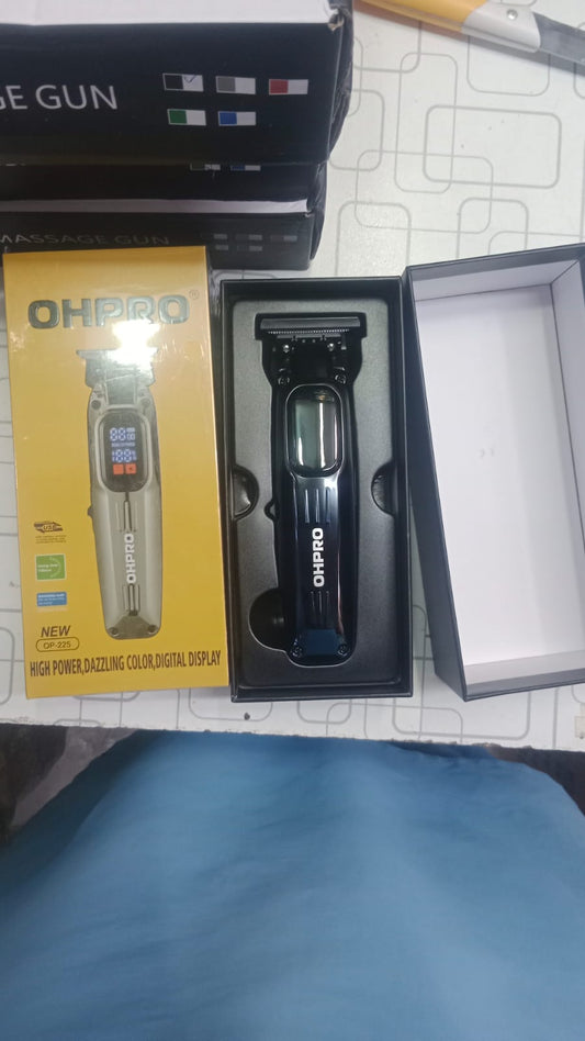OHPRO OP-225 Professional Hair Trimmer Clipper - Personal Care Product Designed For Grooming And Daily Hygiene Routine