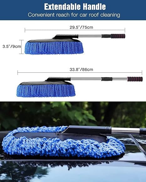 Car Microfiber Duster – Extendable Handle