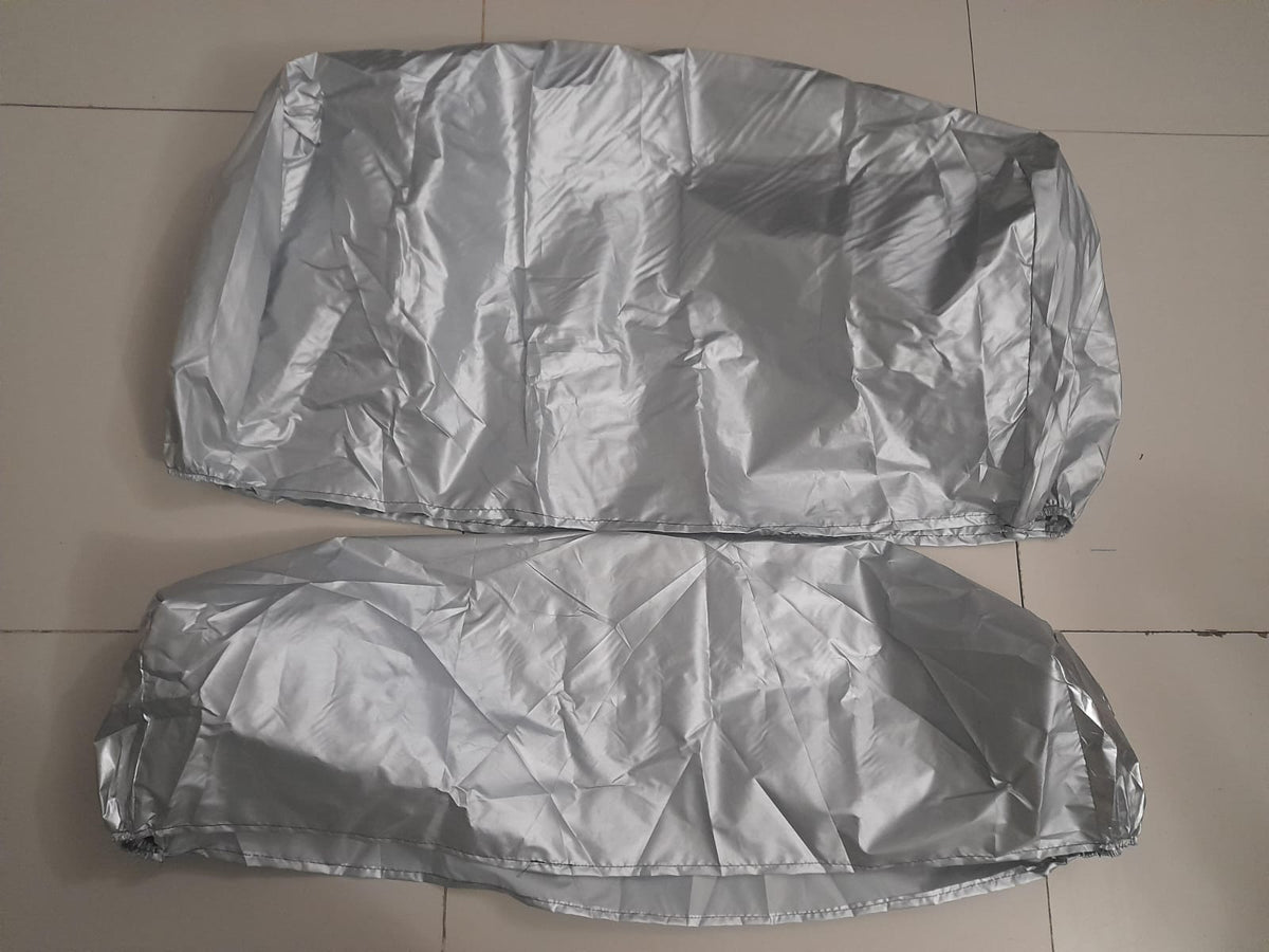 AC Cover 1 Ton Dust Proof, Waterproof, Parachute Material (2 Pcs Set)