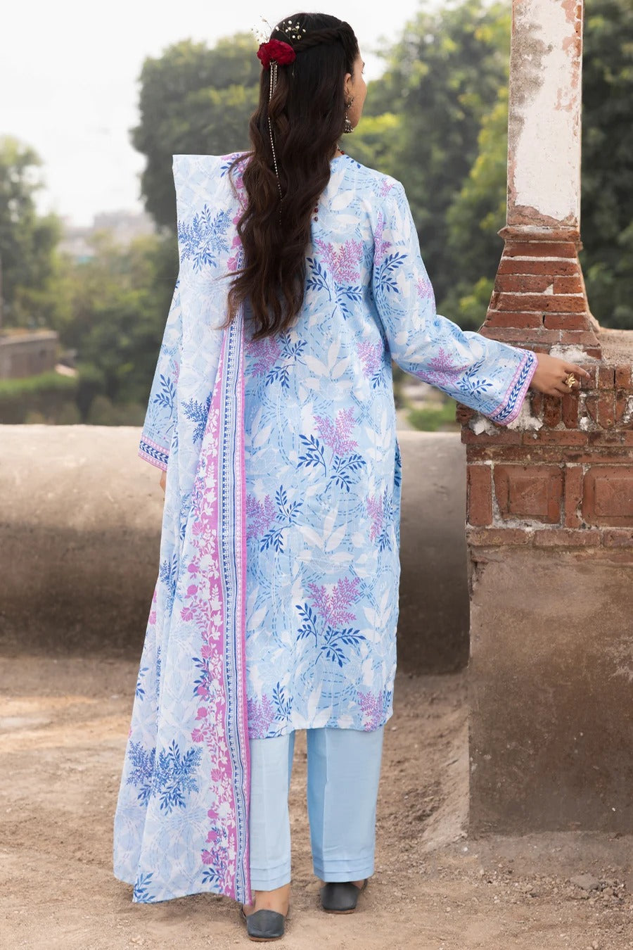 Unstitched Printed Warm Khaddar 3 Piece - Winter Apparel Accessory Designed For Cold Weather Styling And Daily Wardrobe Routinev