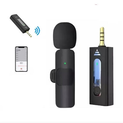 K35 High Quality Wireless Single Microphone For Mobile Phone And Camera