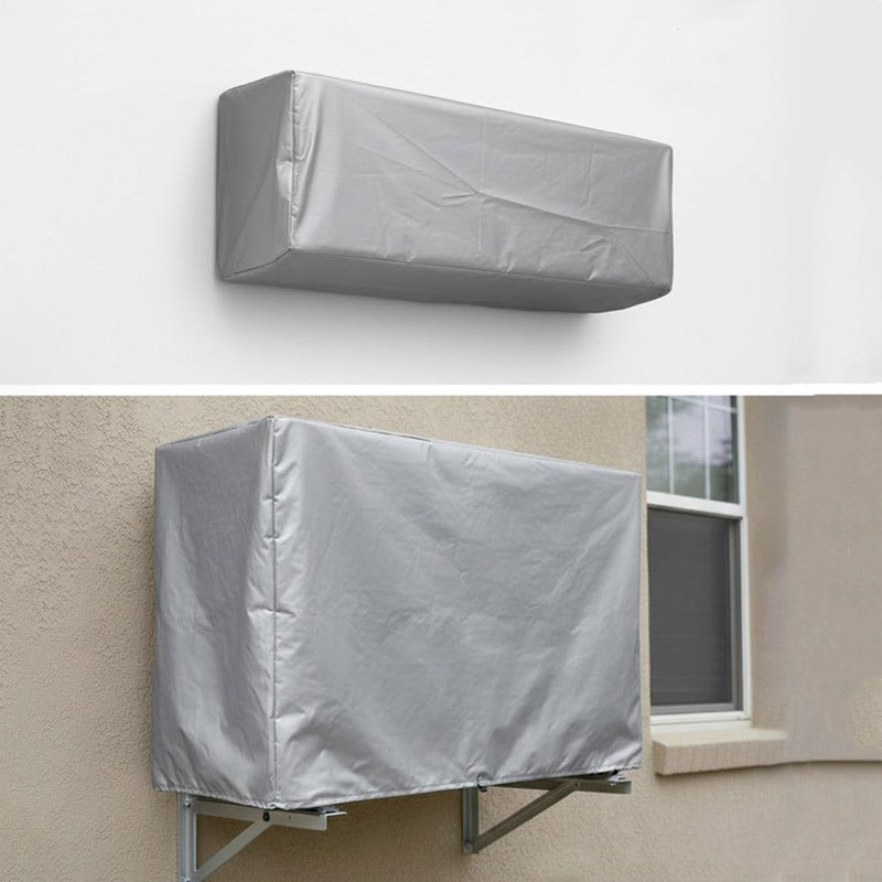 AC Cover 1 Ton Dust Proof, Waterproof, Parachute Material (2 Pcs Set)
