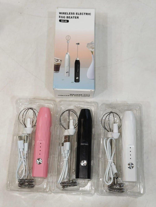 Wireless 2 In 1 Electric Egg Beater And Coffee Frother Rechargeable - Kitchen Accessory Designed For Food Preparation And Daily Cooking Routine